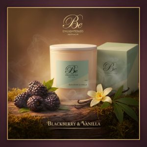 Blackberry & Vanilla by Be Enlightened Petite Candle