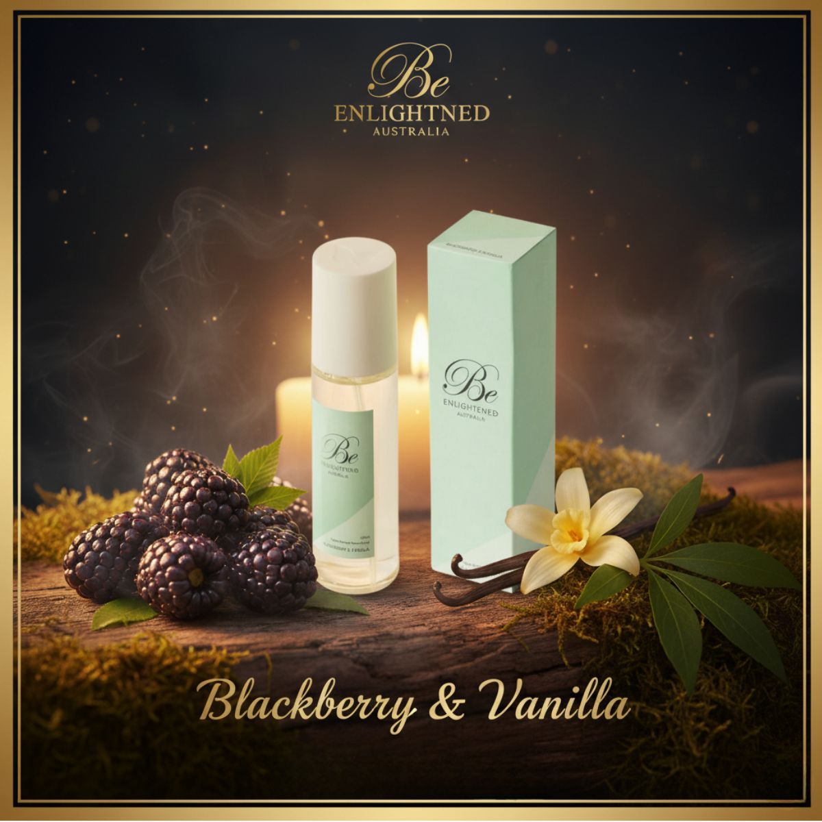 Blackberry & Vanilla by Be Enlightened Room Spray