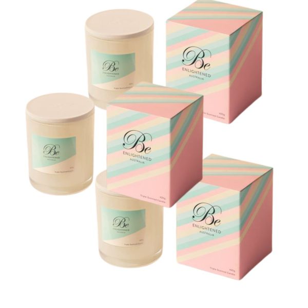 Precious Woods Be Enlightend Elegant Candle