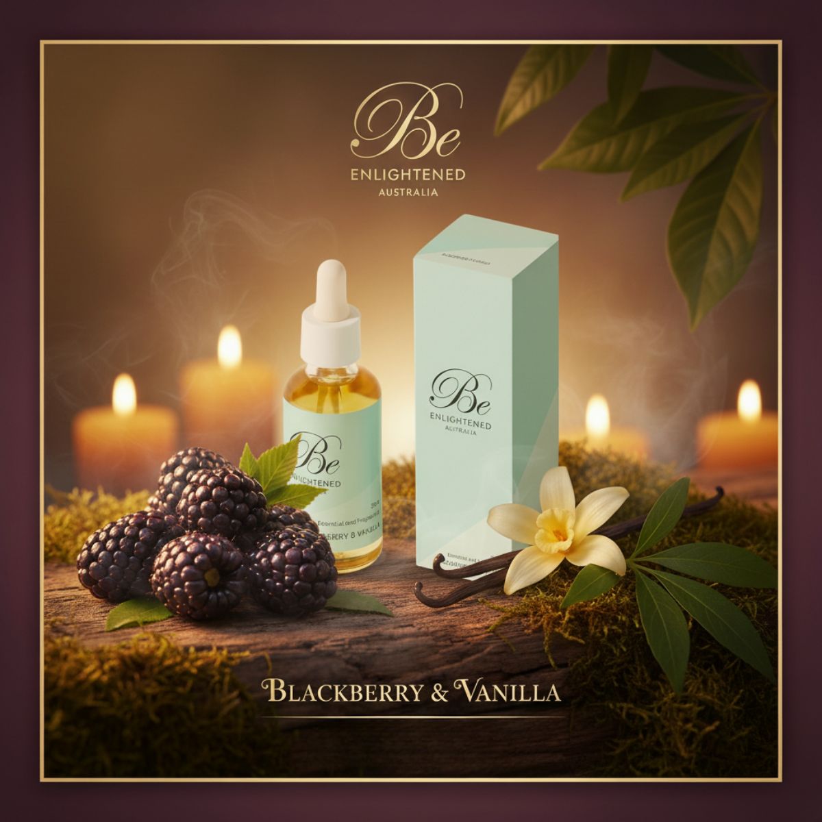 Blackberry & Vanilla by Be Enlightened essemntial oil 50ml